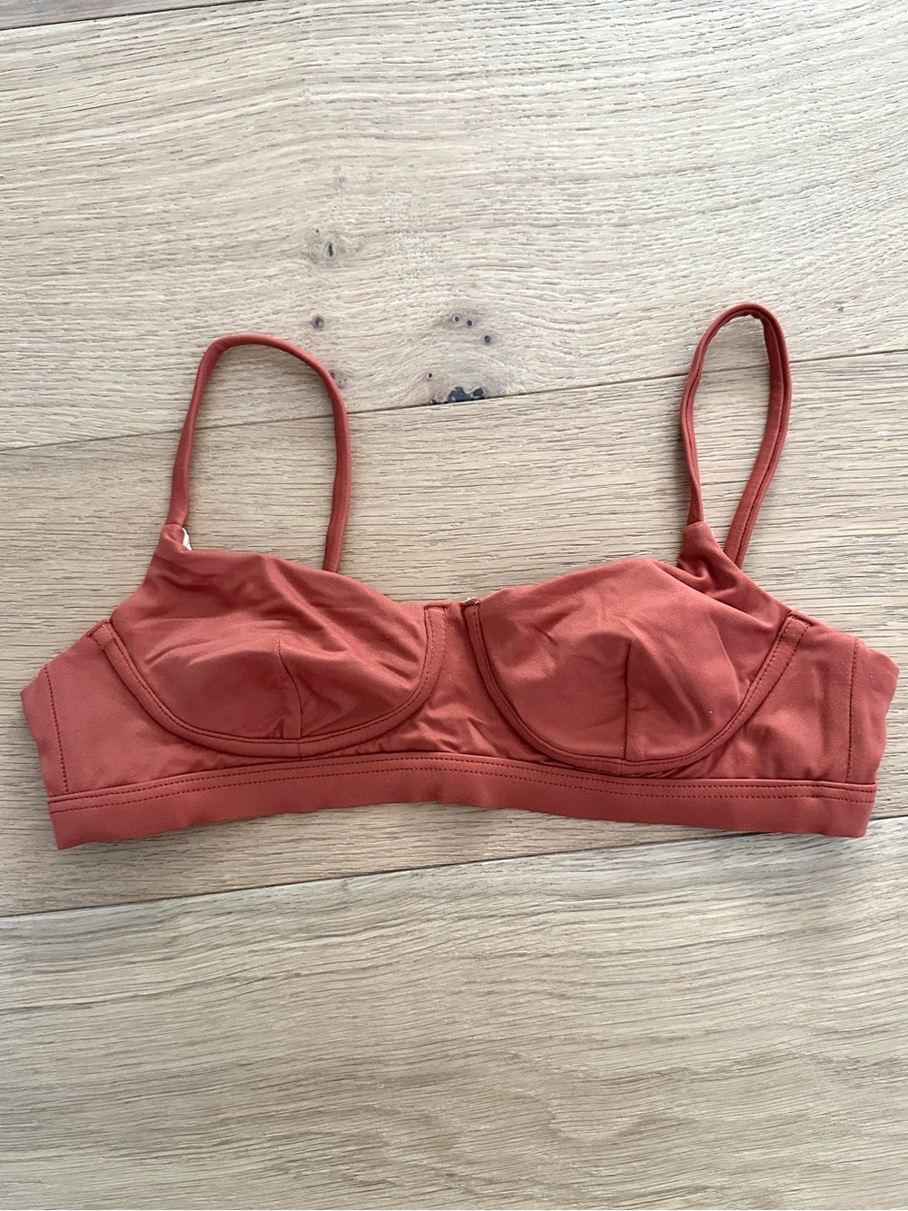 Madewell Second Wave Structured Bikini Top